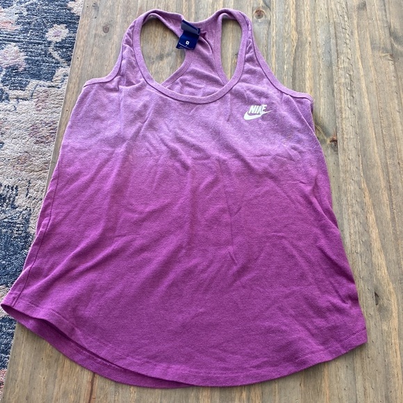 2 Nike racerback ombré tanks size small. T102 - Picture 3 of 9